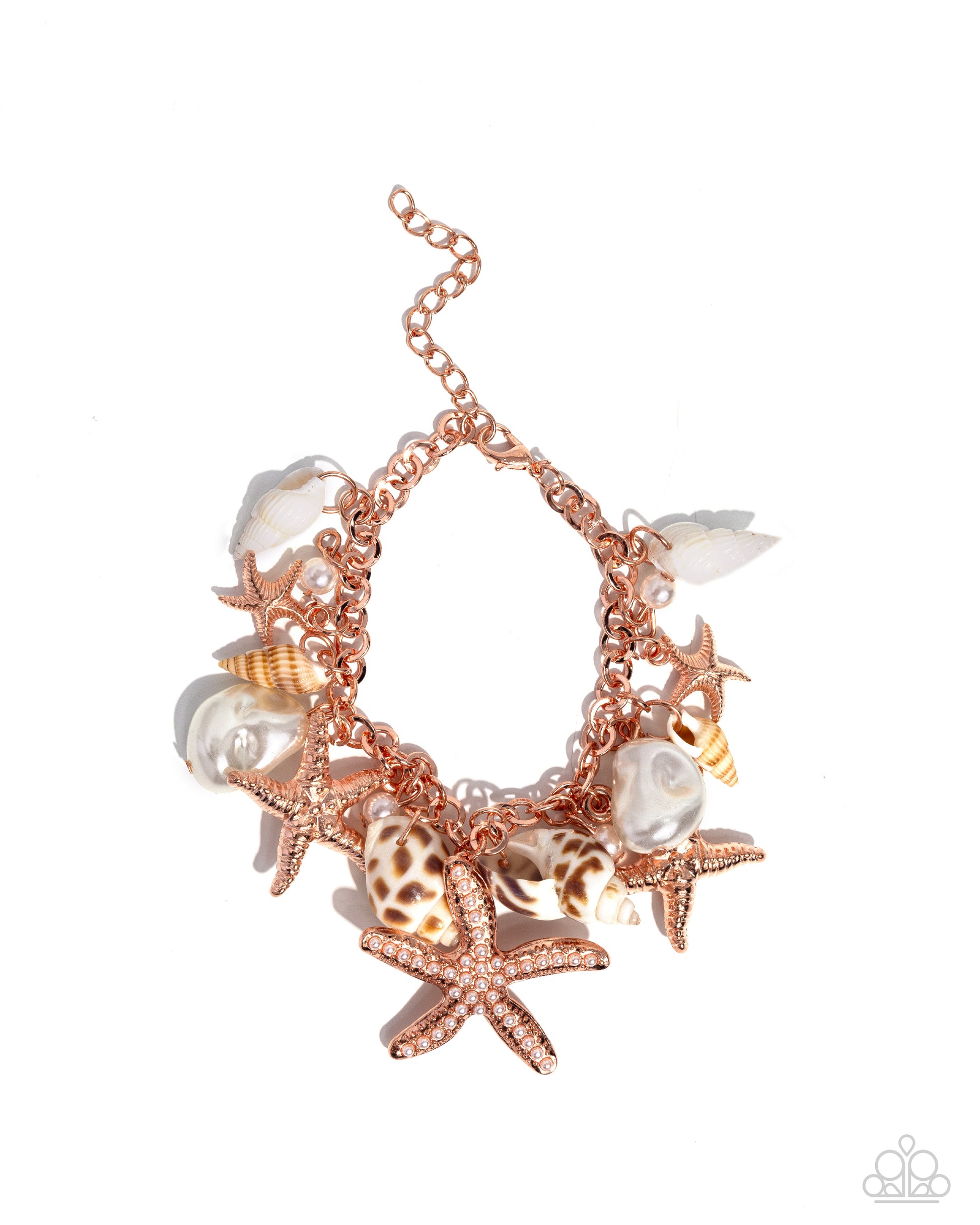 Seashell Song - copper - Paparazzi bracelet