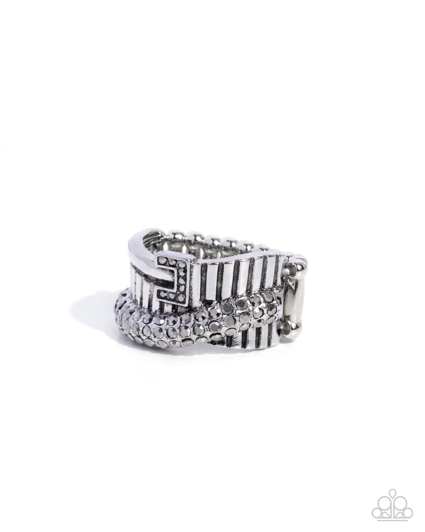 Grungy Gallery - silver - Paparazzi ring