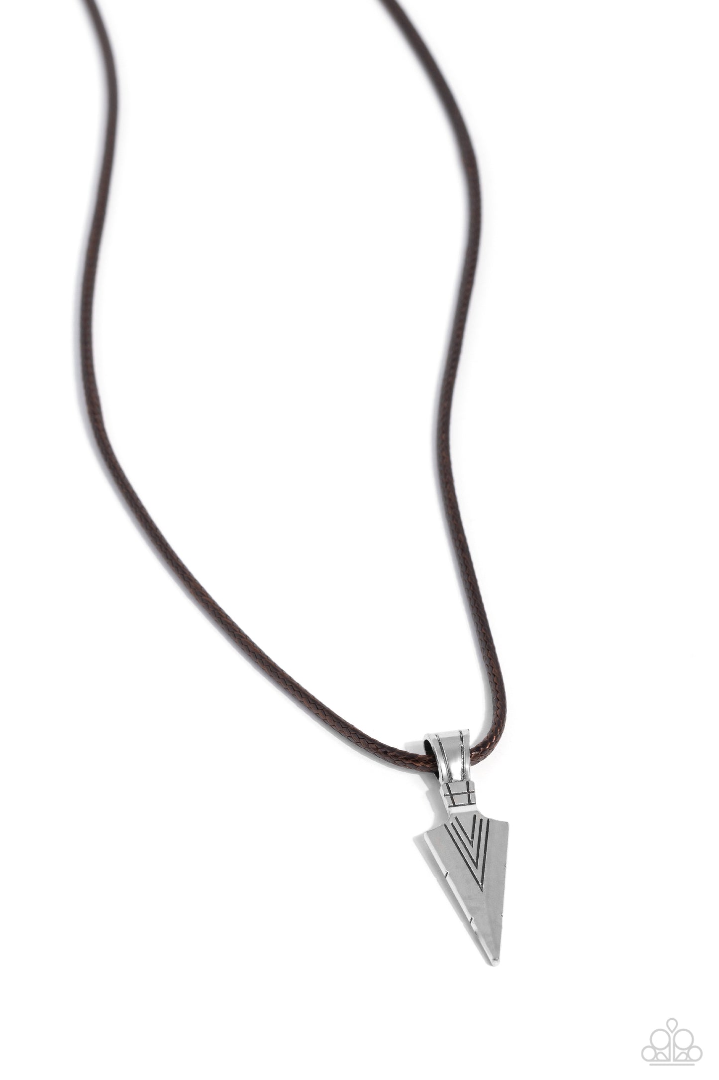ARROWHEAD Rush - brown - Paparazzi MENS necklace