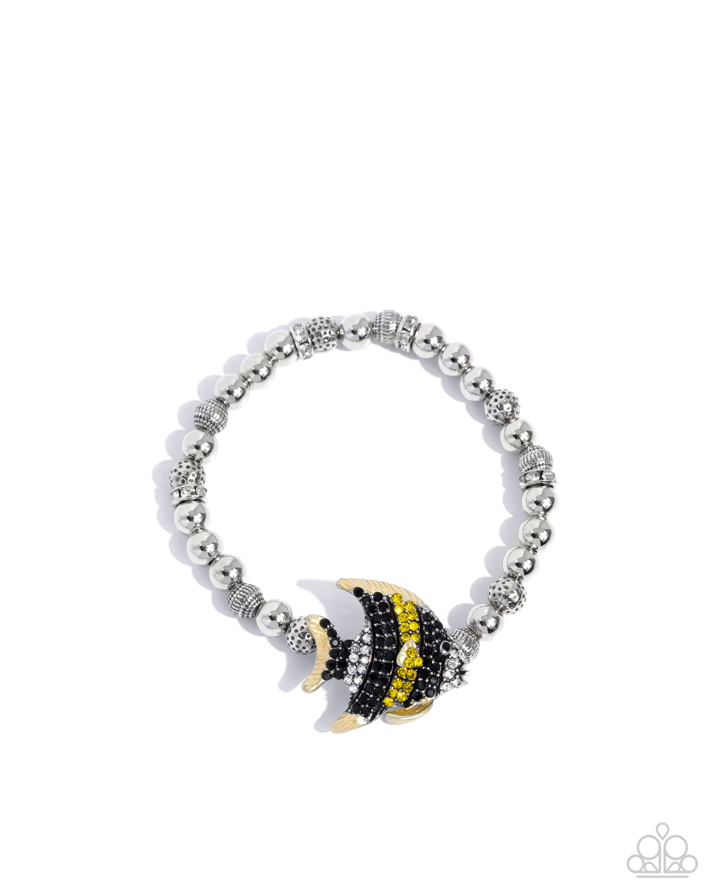 Admirable Angelfish - yellow - Paparazzi bracelet