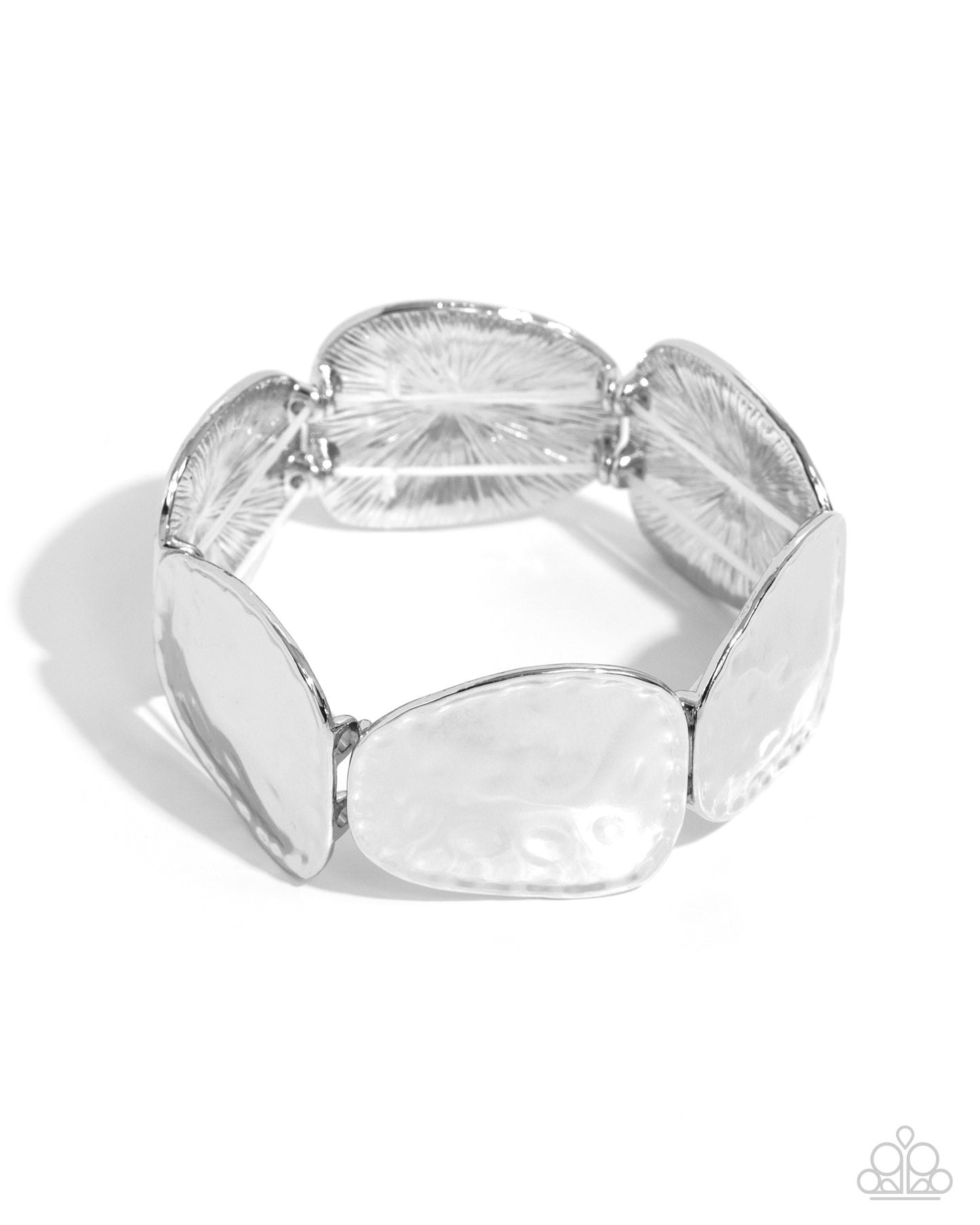 Admirably Antiqued - silver - Paparazzi bracelet
