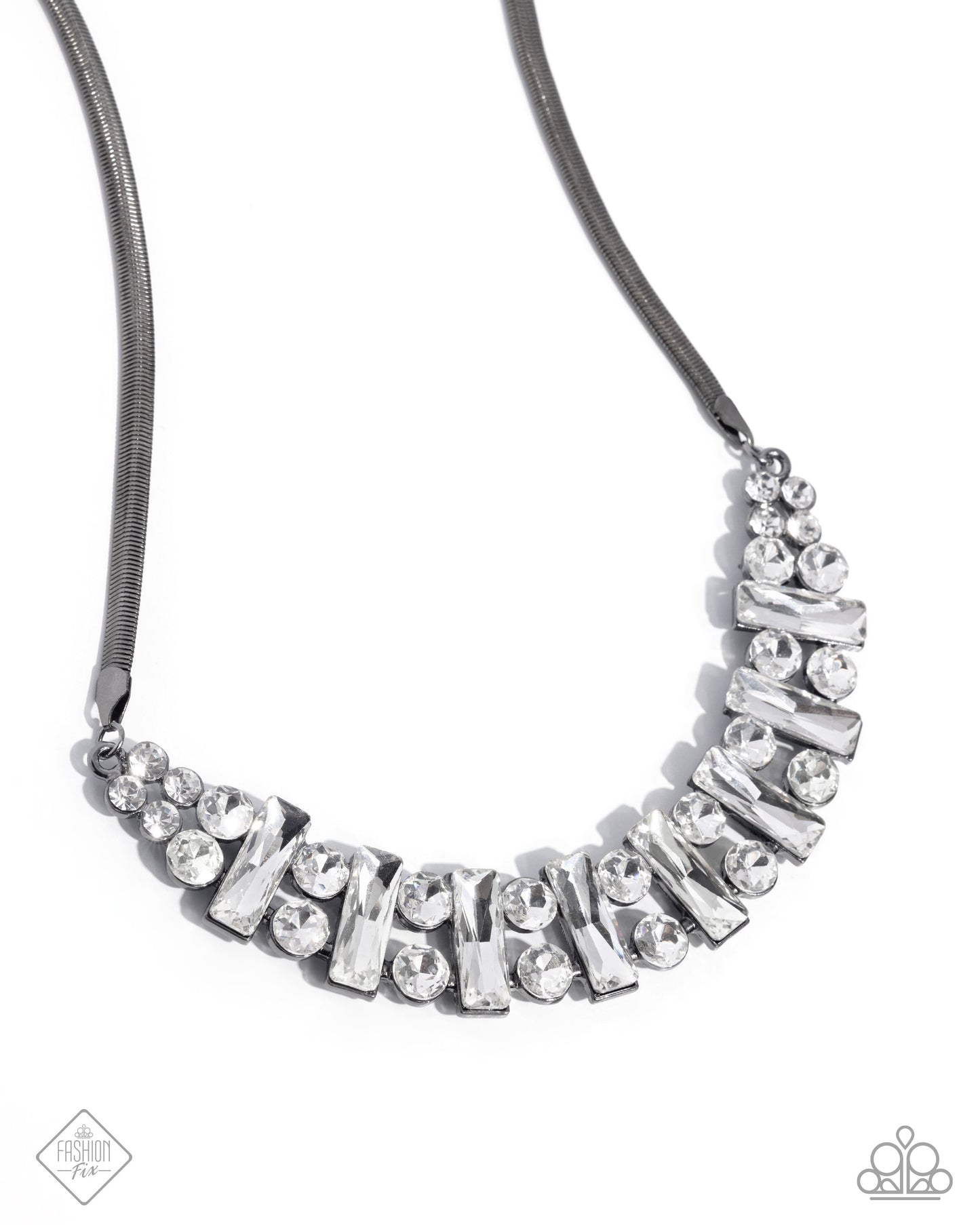 Adorably Assertive - black - Paparazzi necklace