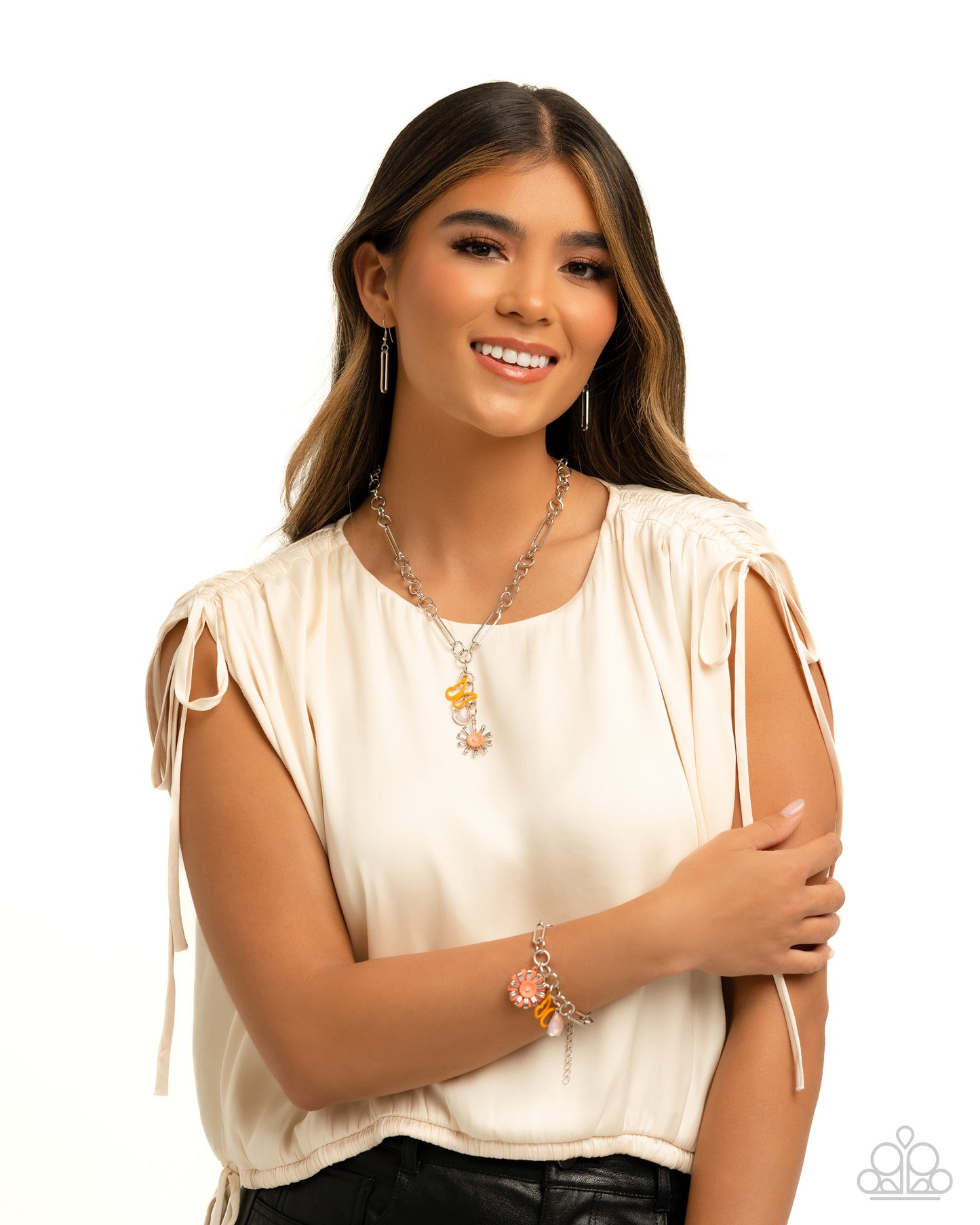 Aerial Accomplishment - orange - Paparazzi bracelet