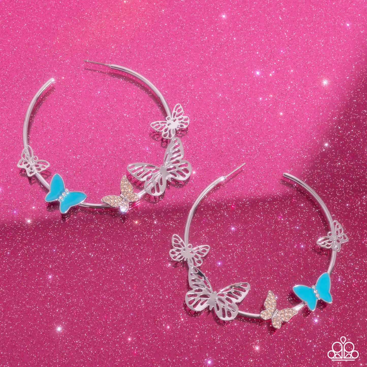 Aerial Allegiance - multi - Paparazzi earrings