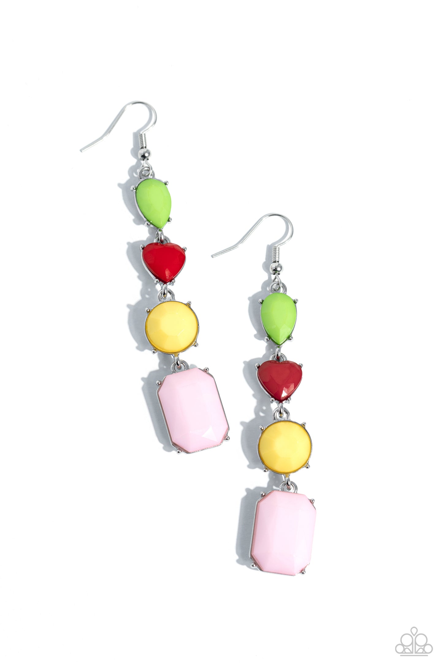 Aesthetic Assortment - red - Paparazzi earrings