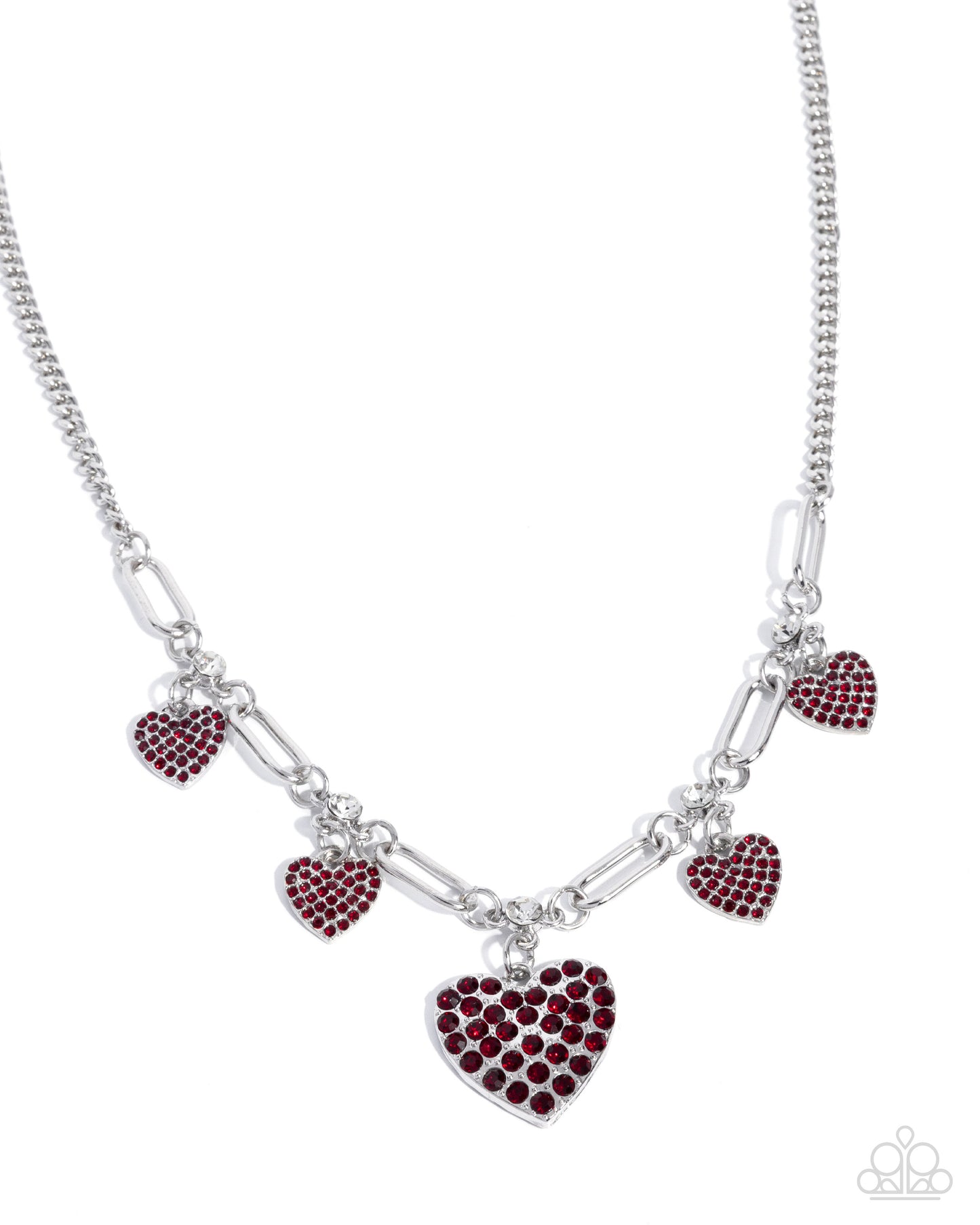 Affectionate Accuracy - red - Paparazzi necklace