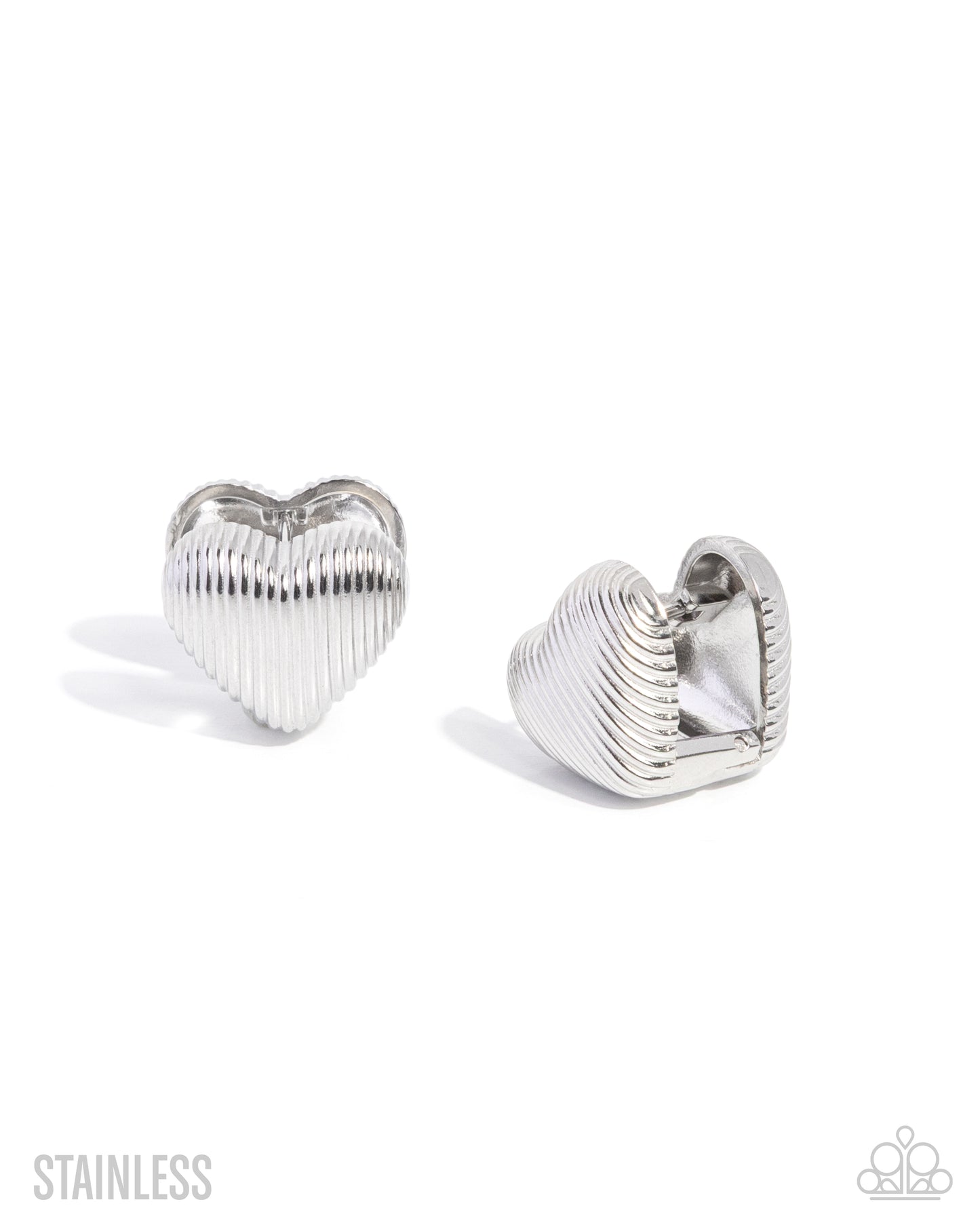 Affectionate Avenue - silver - Paparazzi earrings