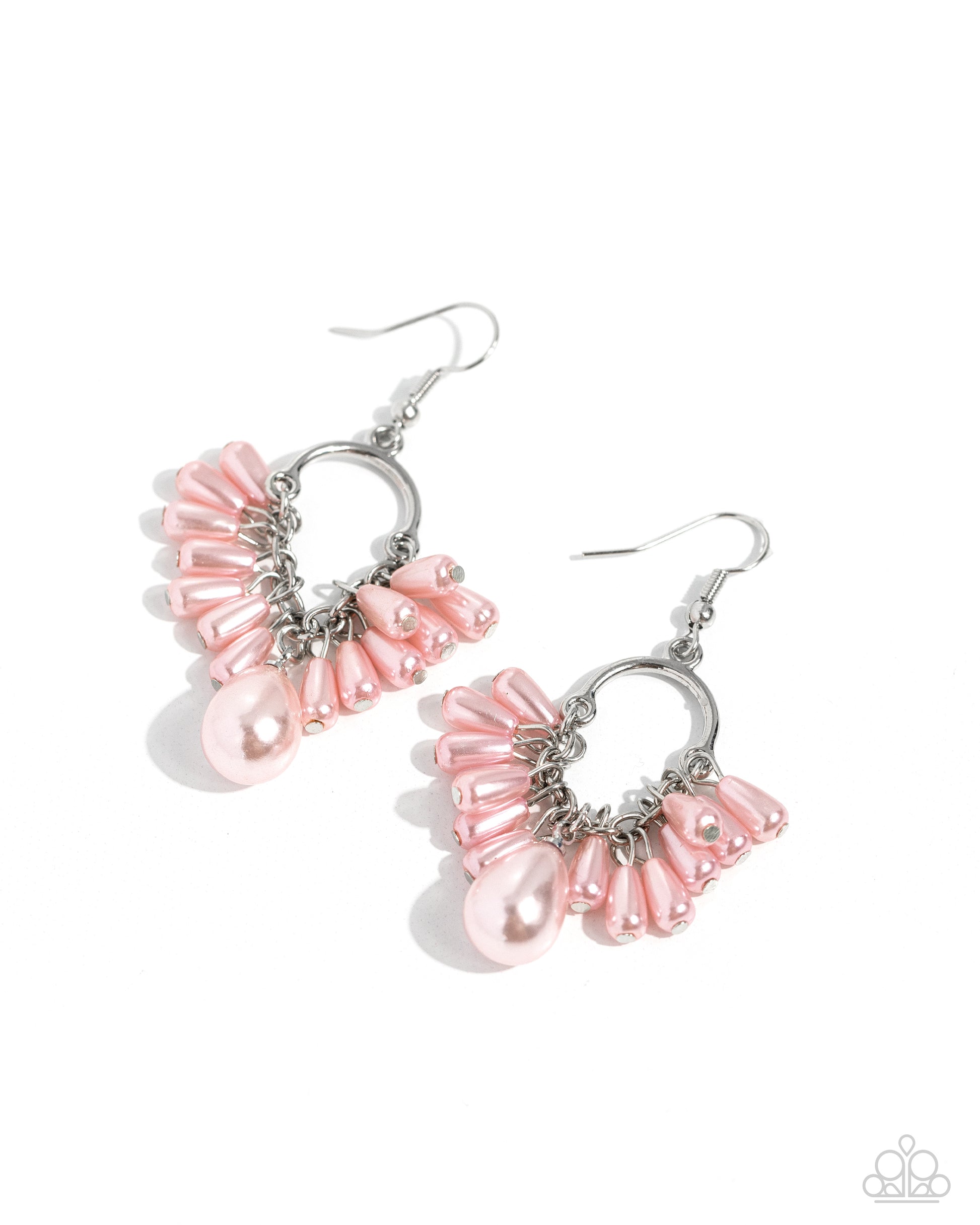 Ahoy There! - pink - Paparazzi earrings