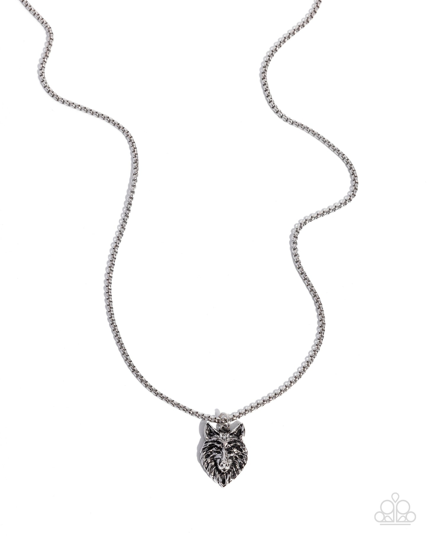 Alphas Call - silver - Paparazzi MENS necklace