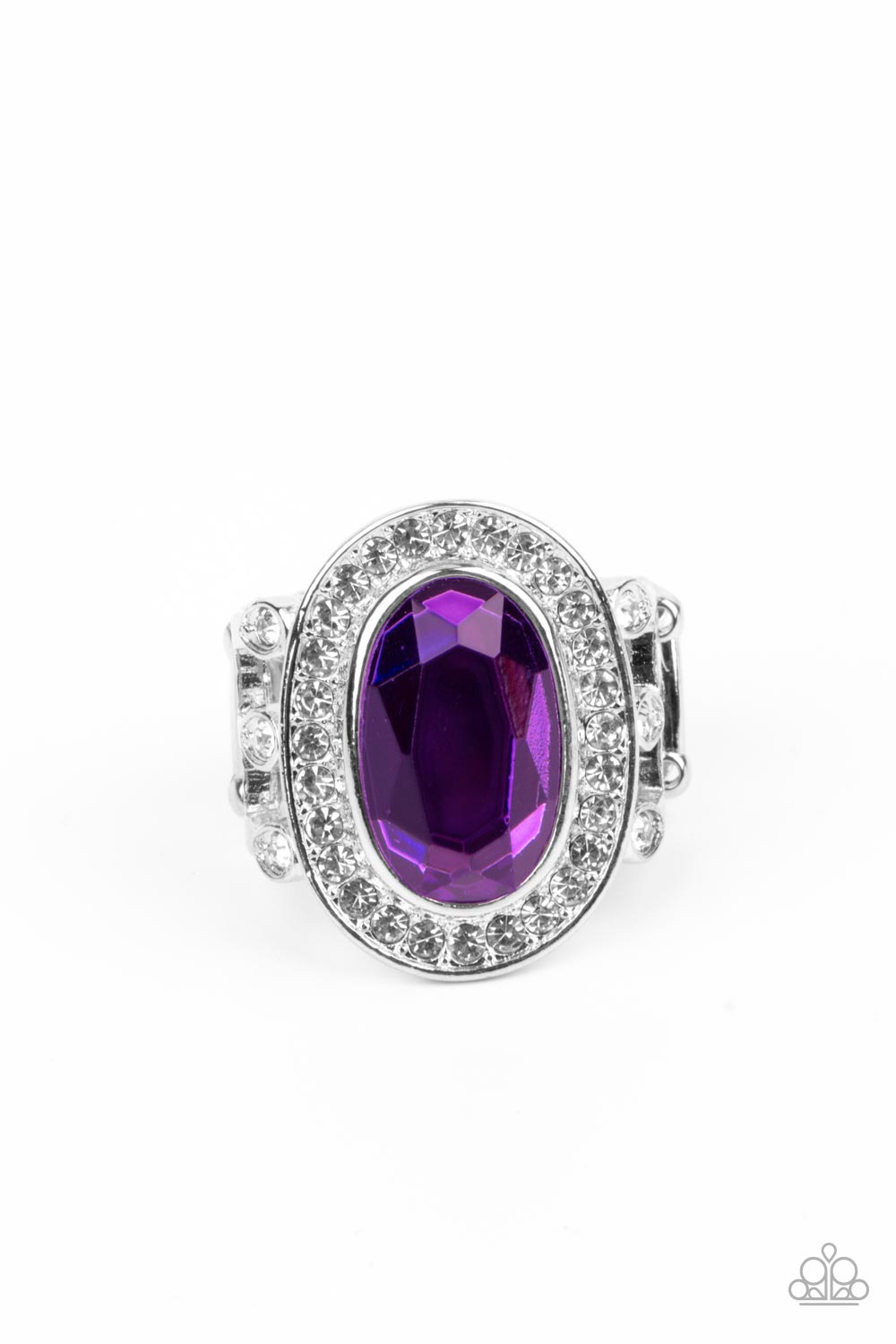 Always OVAL-achieving - purple - Paparazzi ring