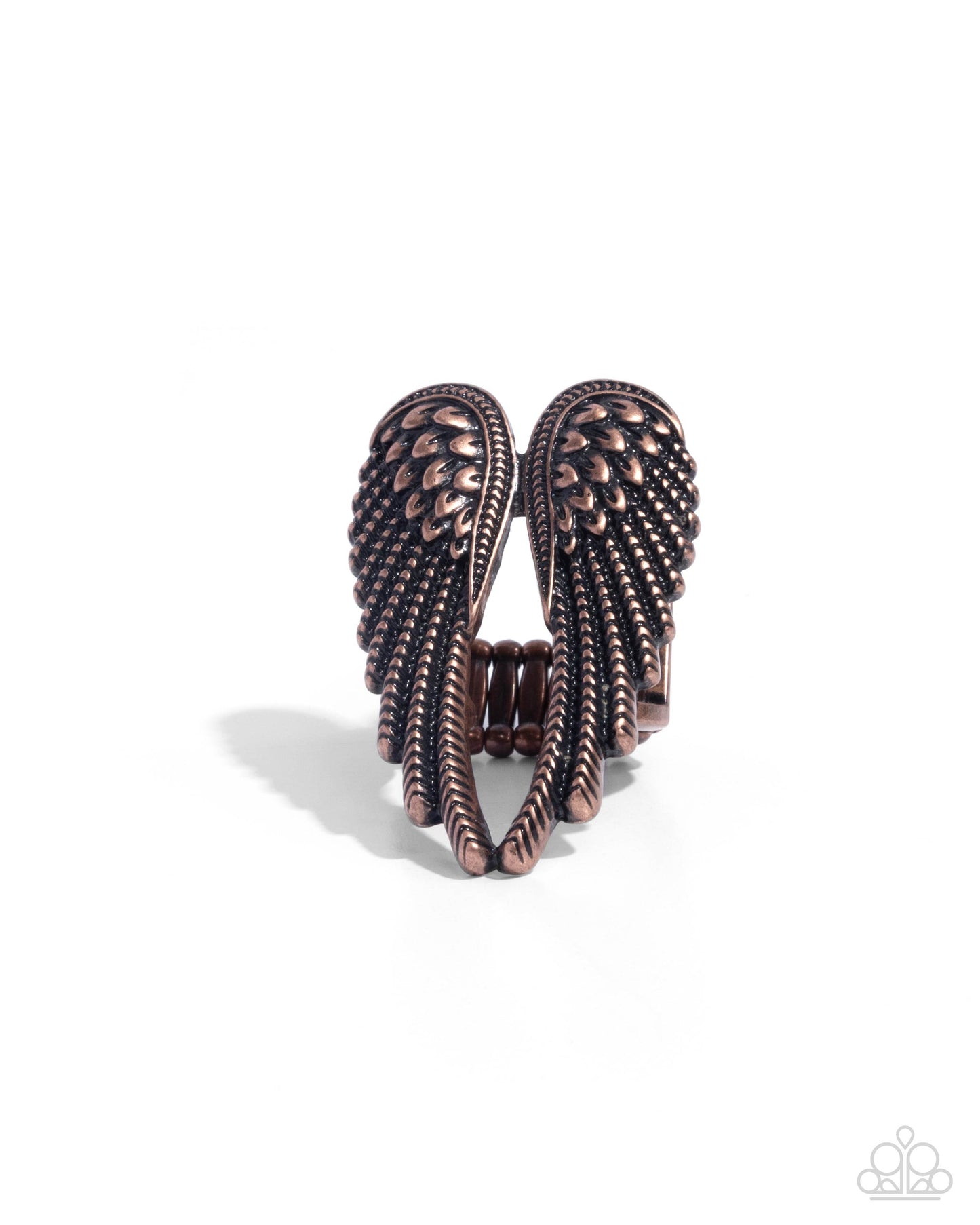 Angelic Actress - copper - Paparazzi ring