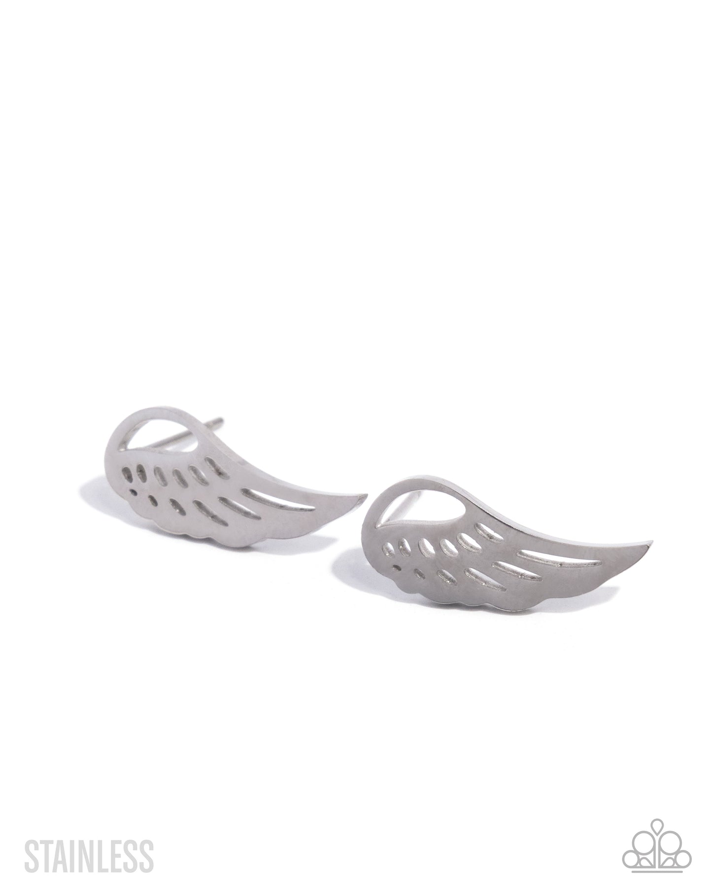 Angelic Advance - silver - Paparazzi earrings