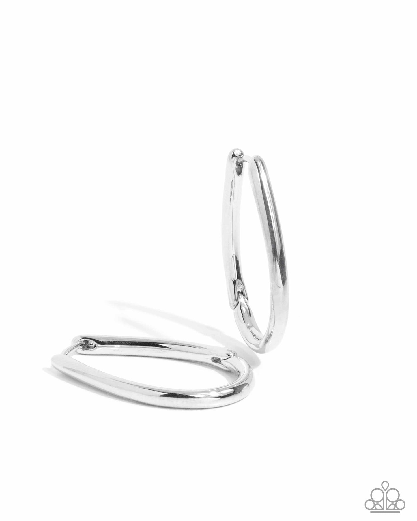 Angelic Avenue - silver - Paparazzi earrings