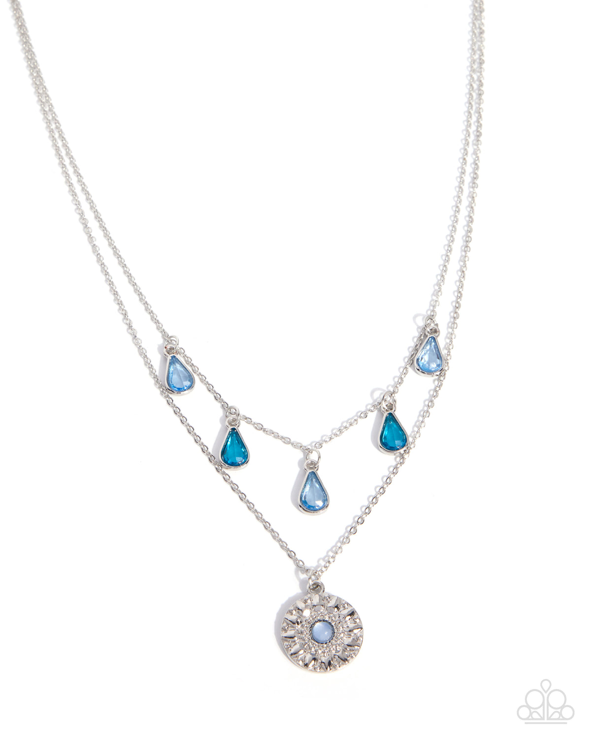 Audacious Affection - blue - Paparazzi necklace