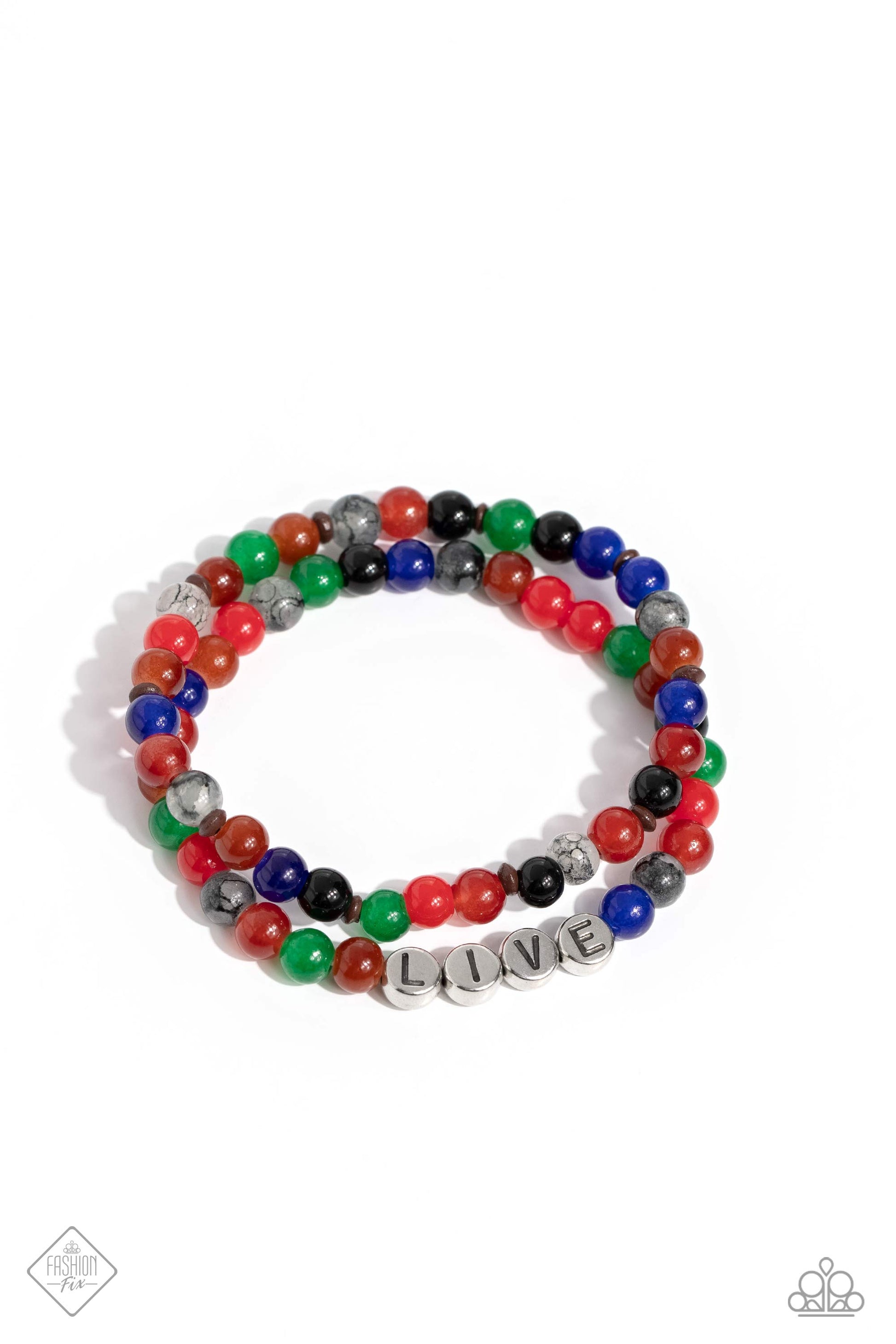 BEAD That As It May - red - Paparazzi bracelet