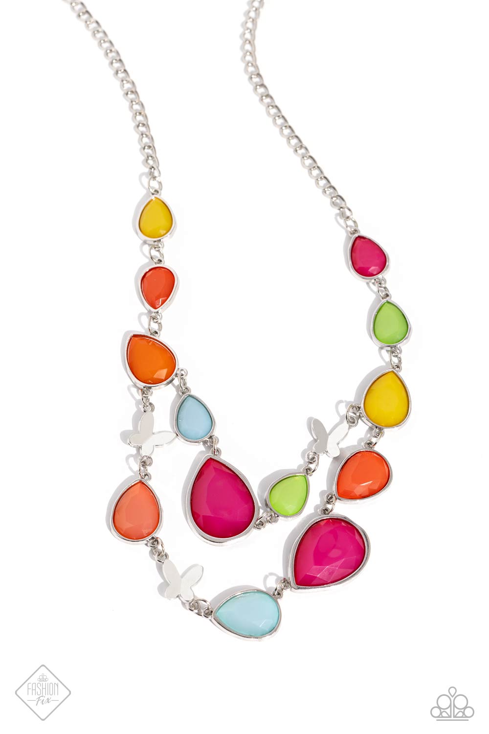 BRIGHT Club - multi - Paparazzi necklace