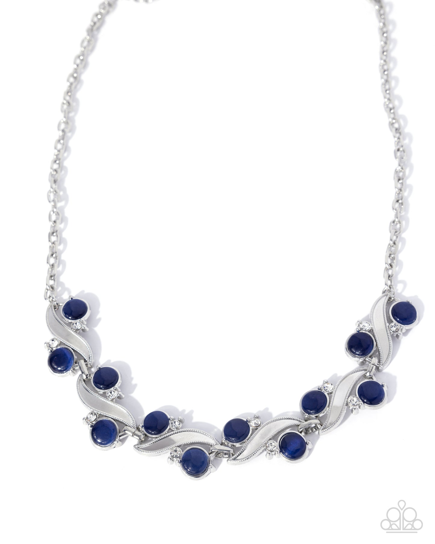 Balanced Bliss - blue - Paparazzi necklace