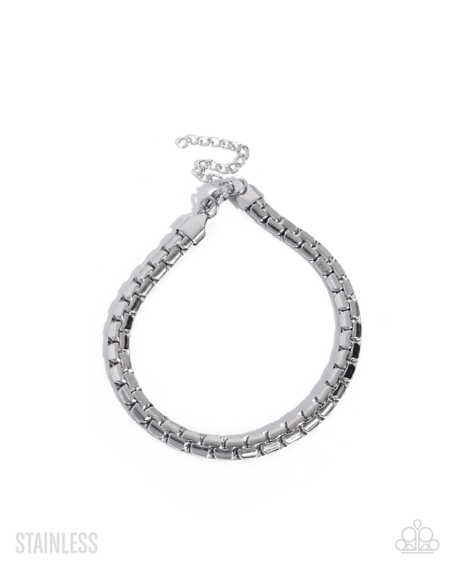 Balanced Bravado - silver - Paparazzi MENS bracelet
