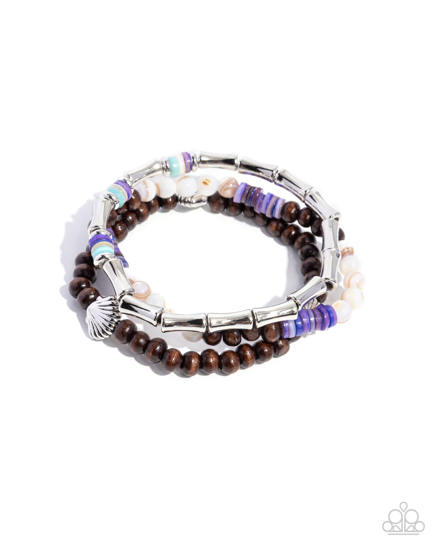 Bamboo Ballad - purple - Paparazzi bracelet