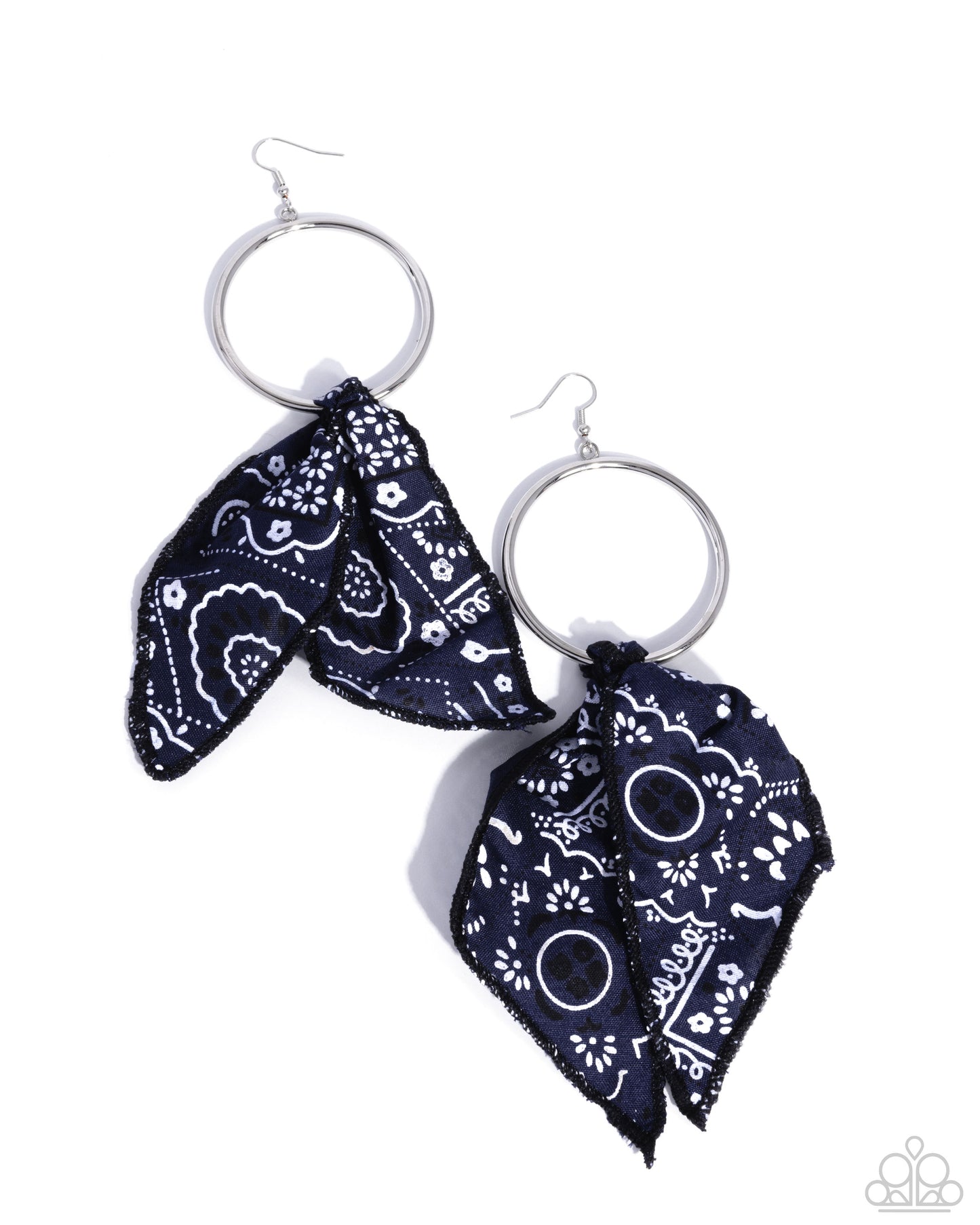 Bandana Belleza - blue - Paparazzi earrings
