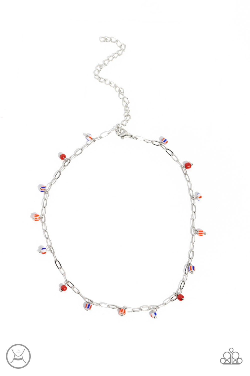 Beach Ball Bliss - red - Paparazzi necklace