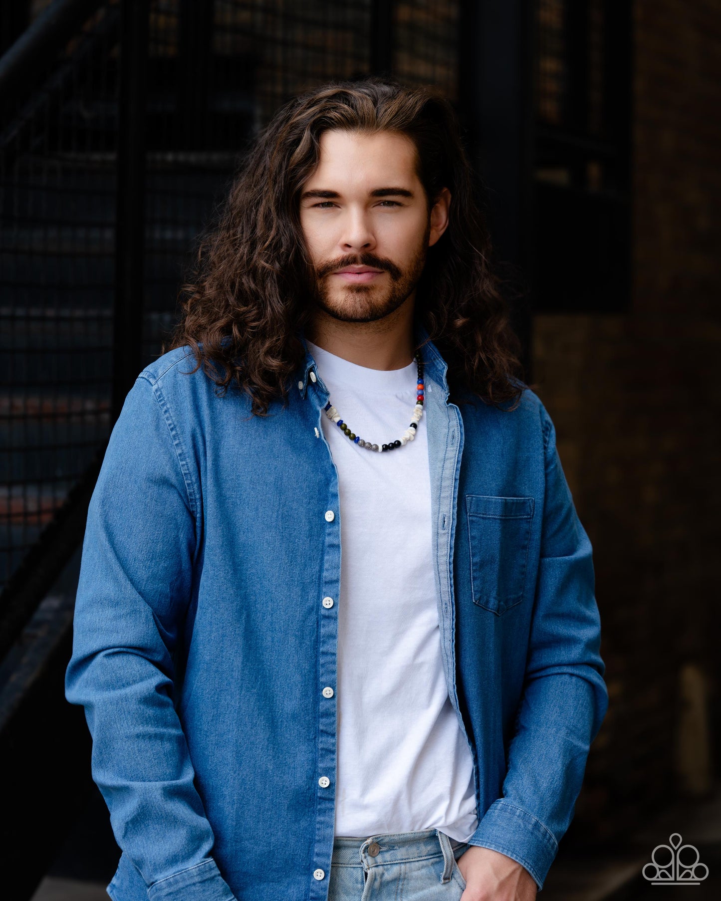 Beaded Bravery - multi - Paparazzi MENS necklace