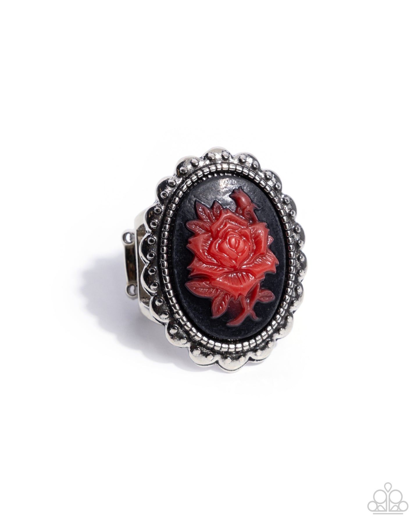 Beautiful Bloom - red - Paparazzi ring