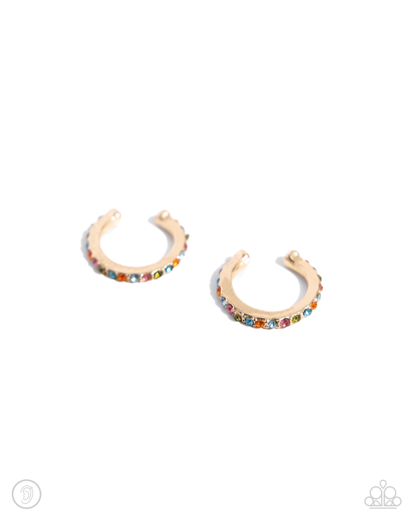 Beginning Bling - gold - Paparazzi ear cuff