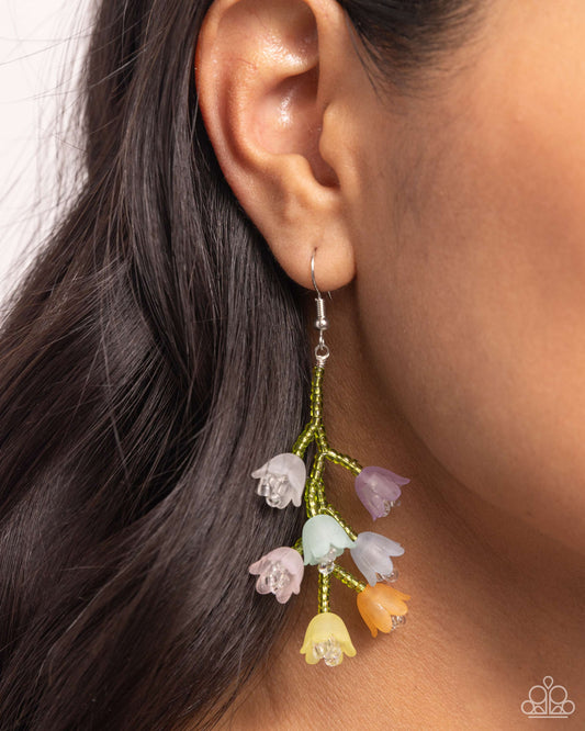 Beguiling Bouquet - multi - Paparazzi earrings