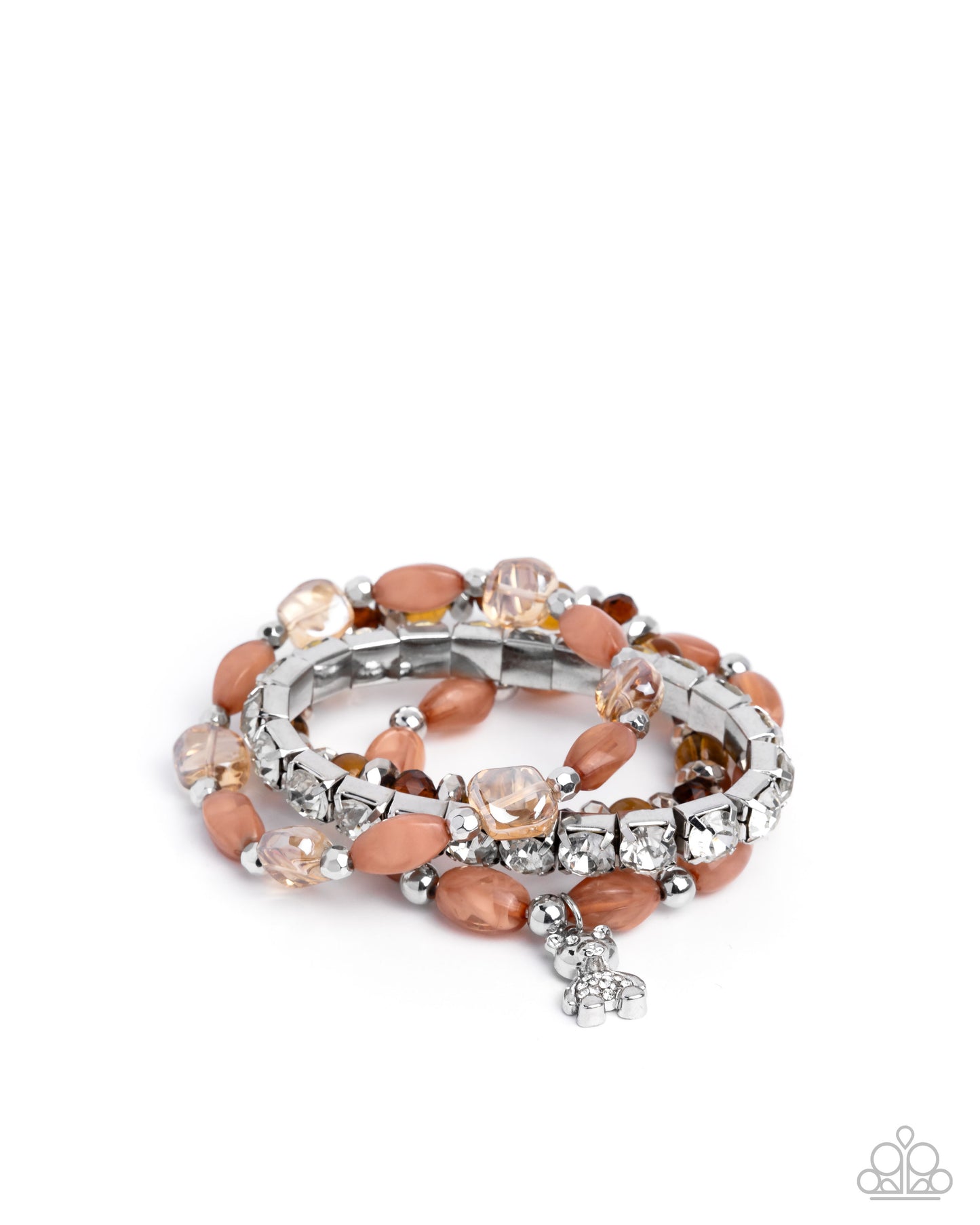 Bewitching Bear - brown - Paparazzi bracelet