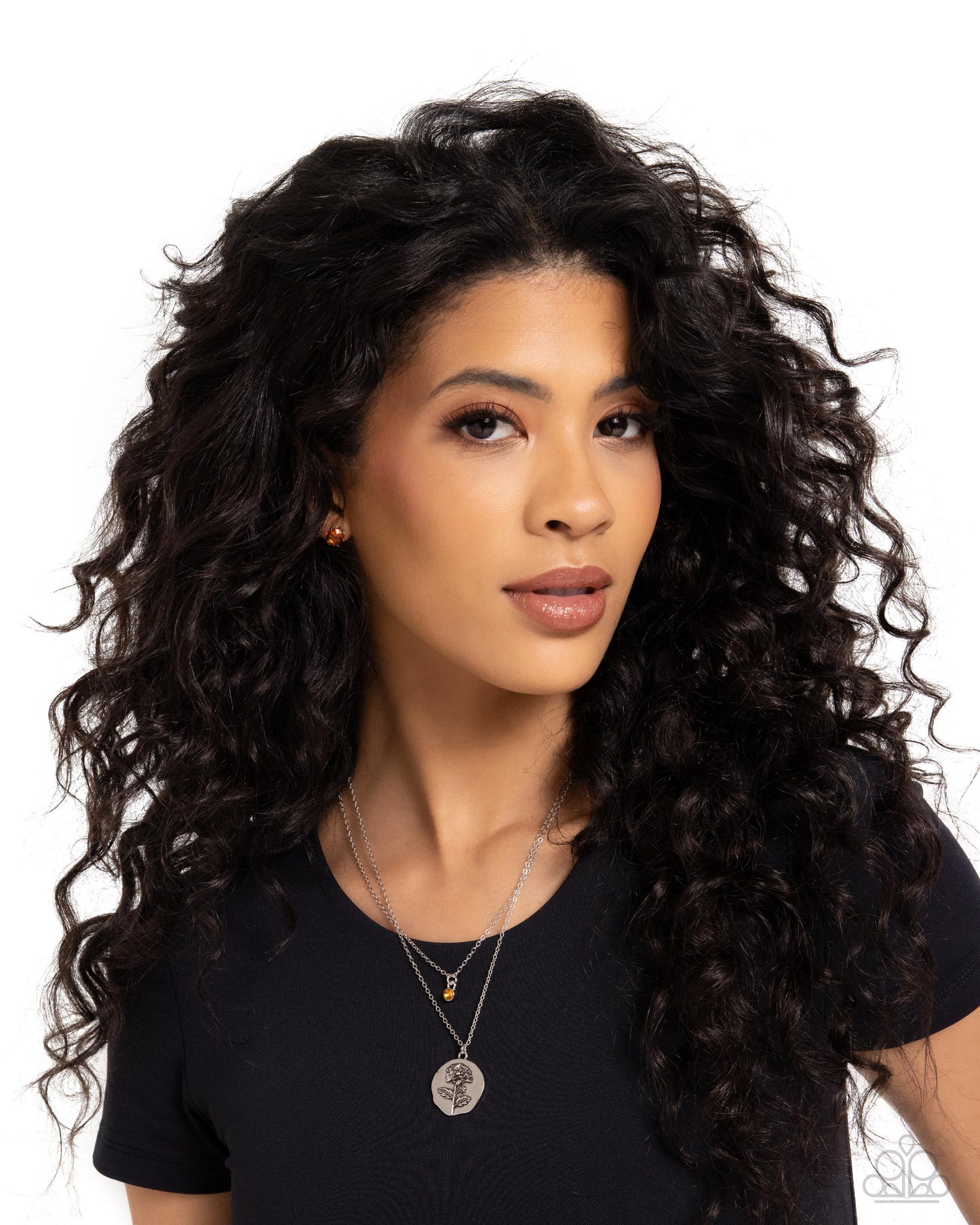 Birthstone Beauty - orange (November) - Paparazzi necklace