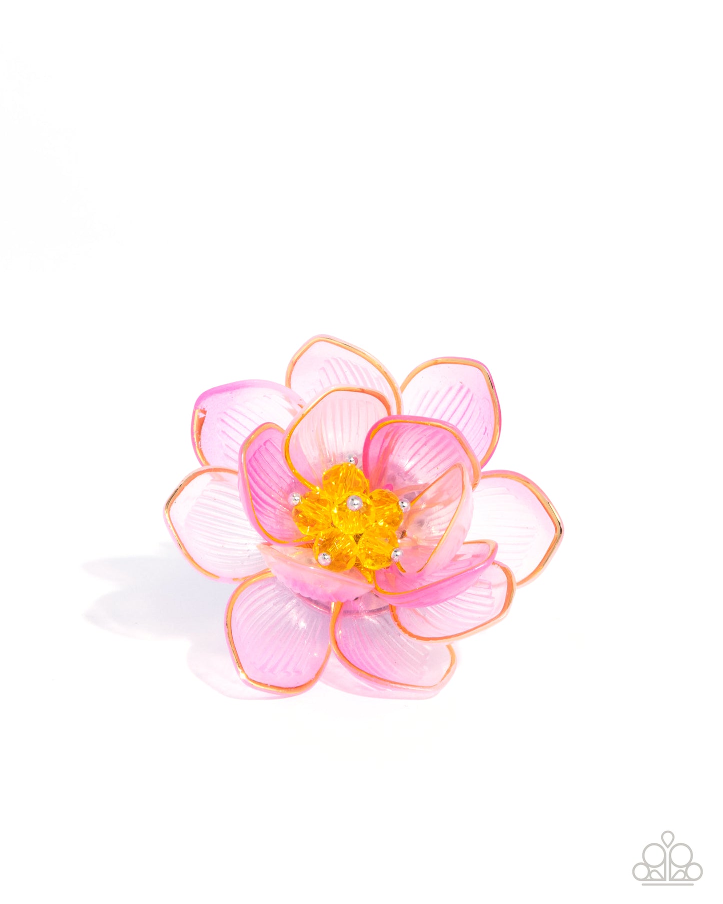 Blatant Bloom - pink - Paparazzi ring