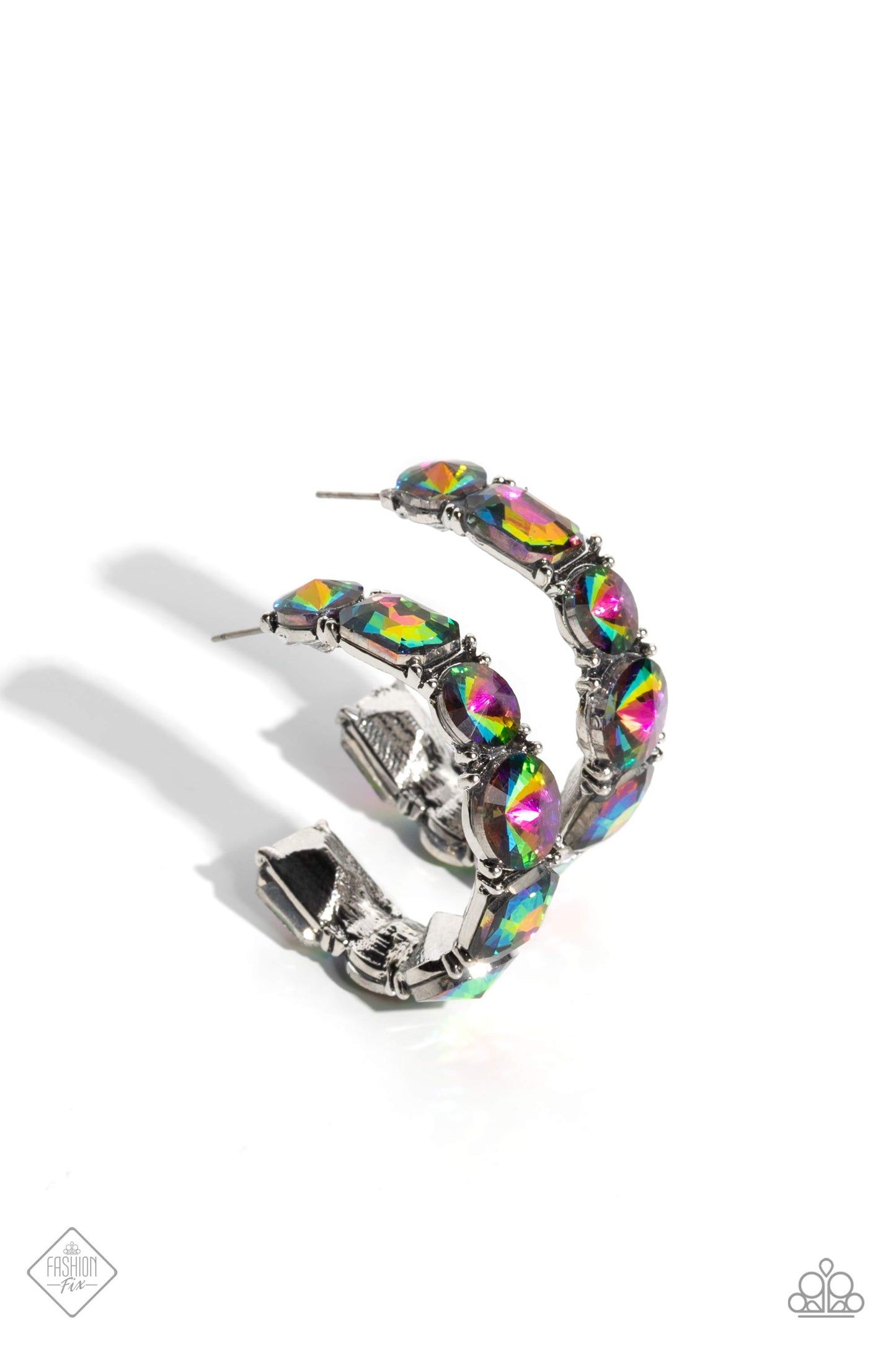 Blazing Bow - multi - Paparazzi earrings