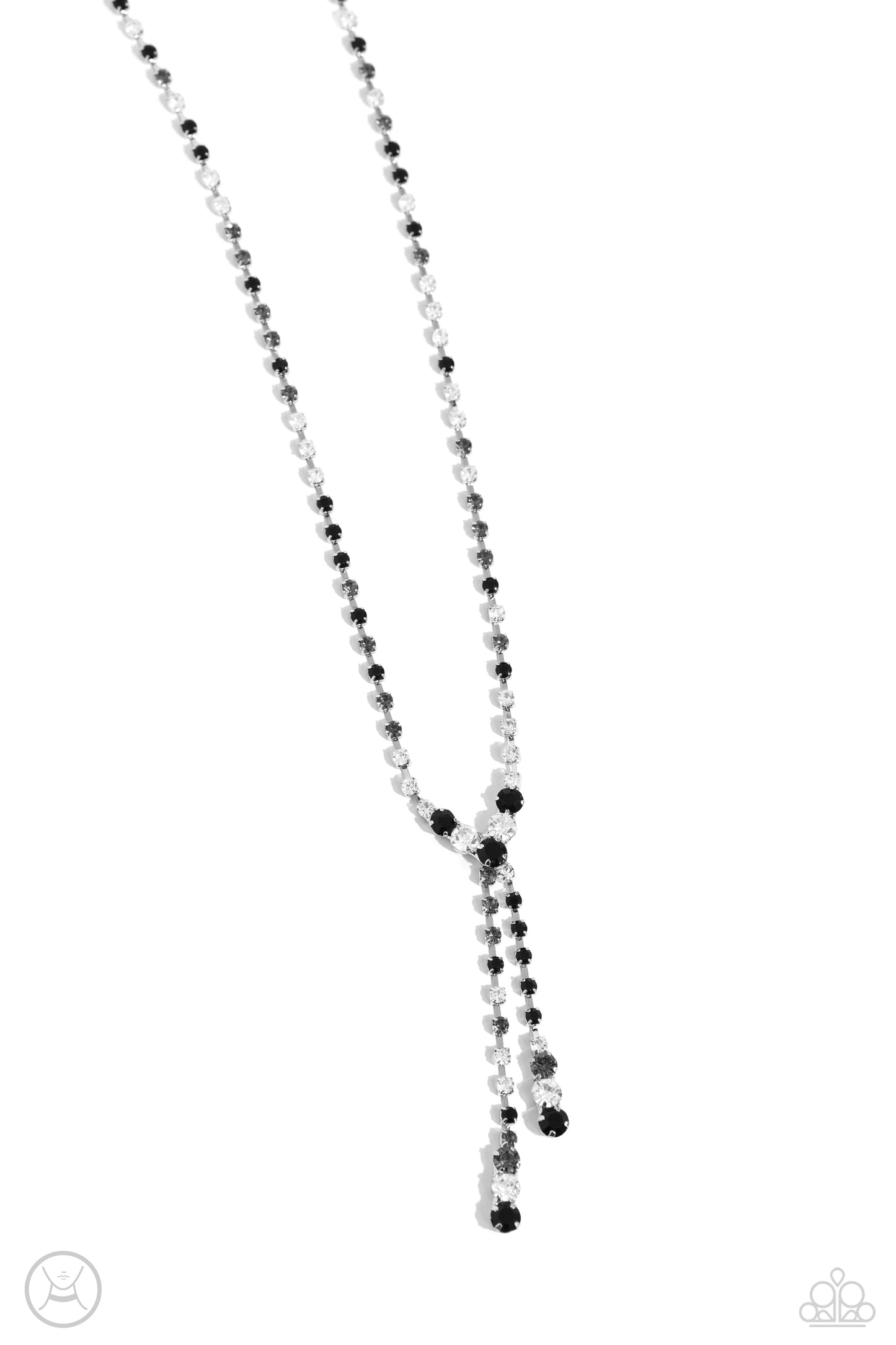 Blinding Balance - black - Paparazzi necklace