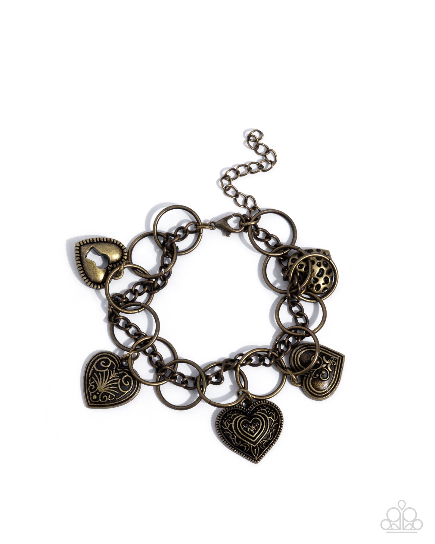 Blinding Botanicals - brass - Paparazzi complete set