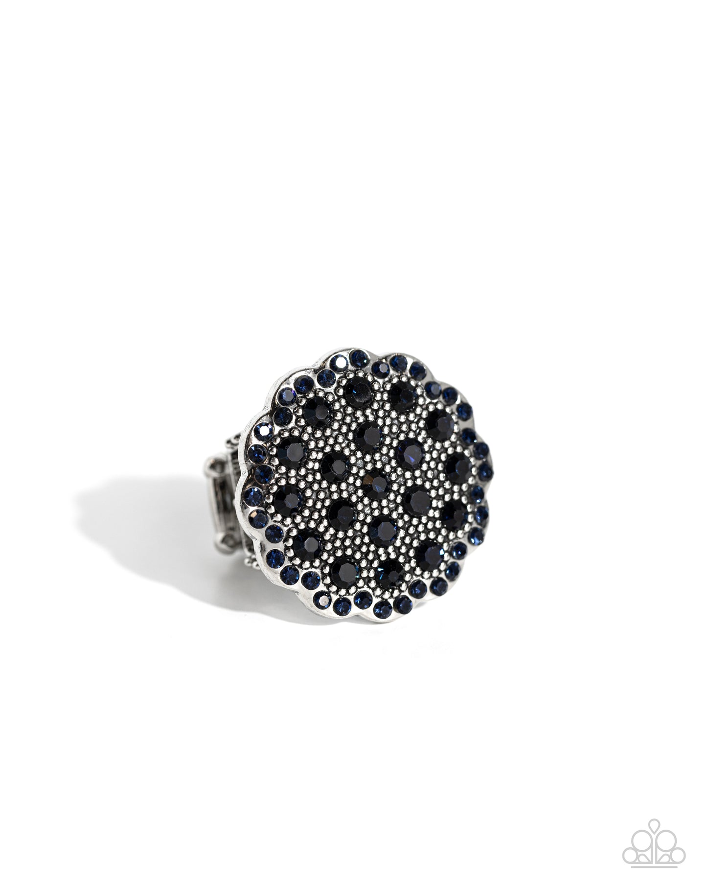 Blingy Bouquet - blue - Paparazzi ring