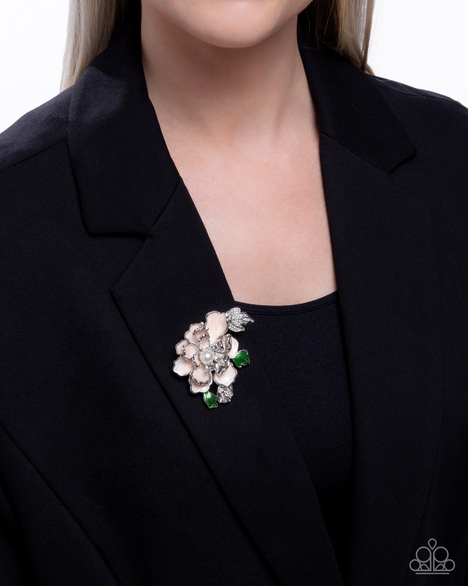 Blooming Belonging - pink - Paparazzi brooch – JewelryBlingThing