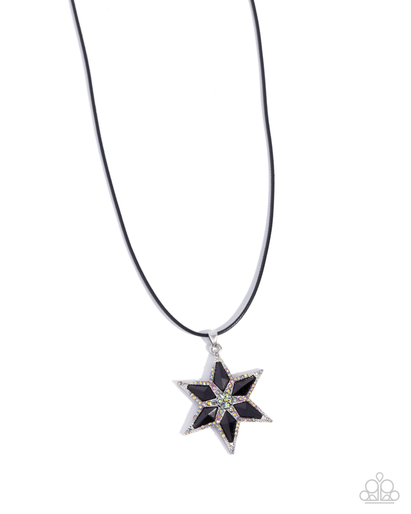Blooming Boss - black - Paparazzi necklace