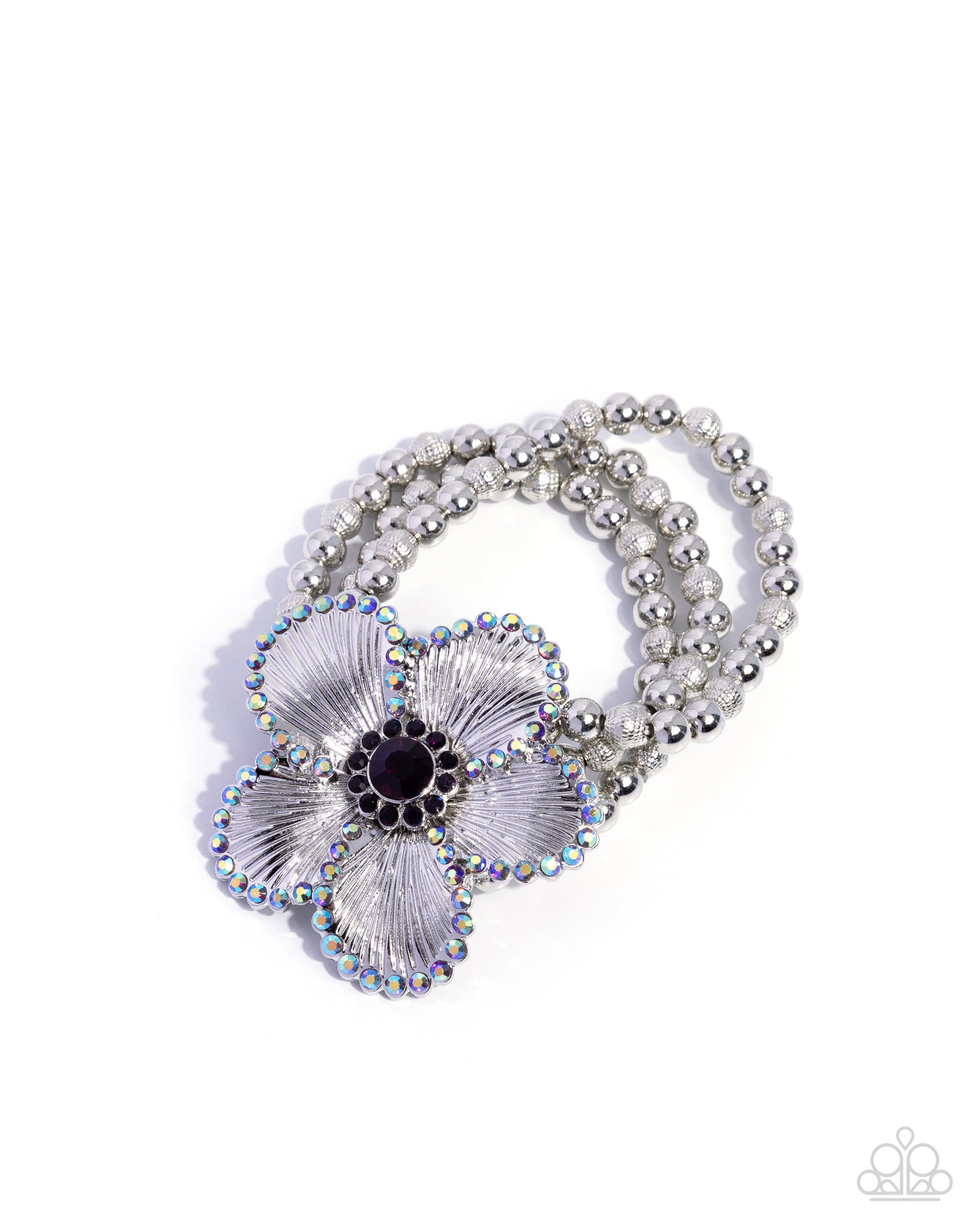 Blooming Bourrée - purple - Paparazzi bracelet