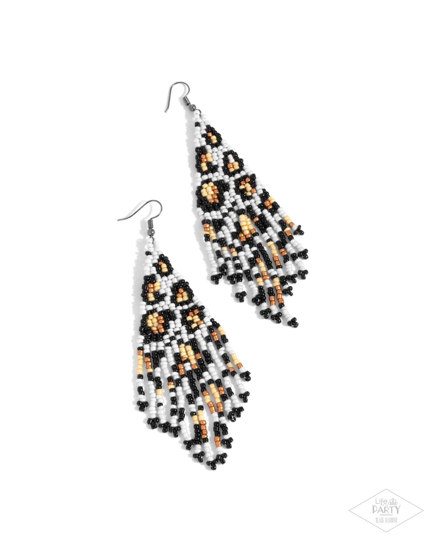Bodacious Bombshell - white - Paparazzi earrings