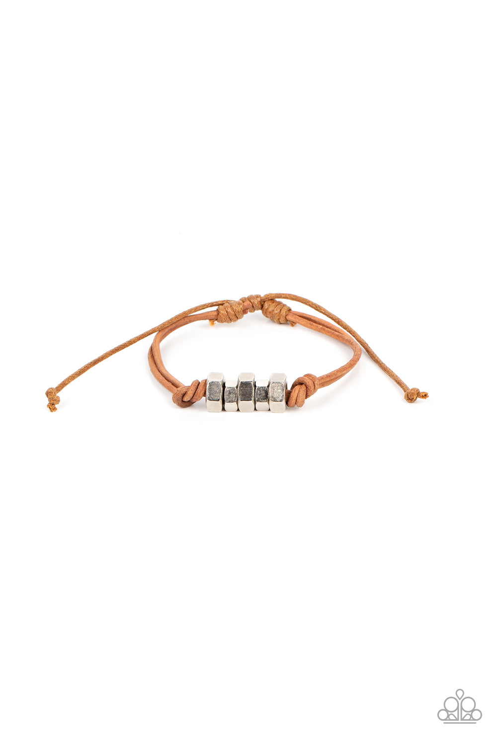 Bolt Out - brown - Paparazzi MENS bracelet
