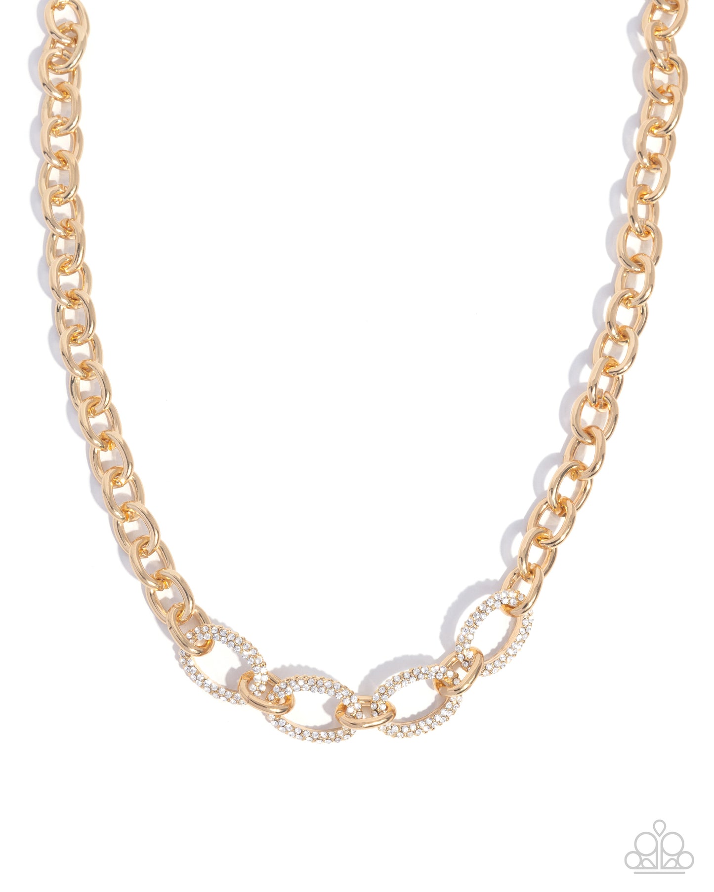 Boogie Bling - gold - Paparazzi necklace