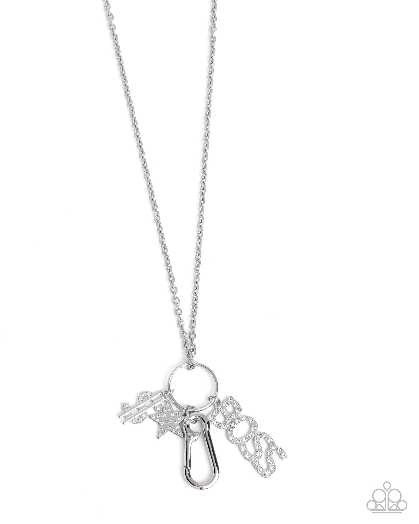 Boss Appreciation Day - white - Paparazzi LANYARD necklace