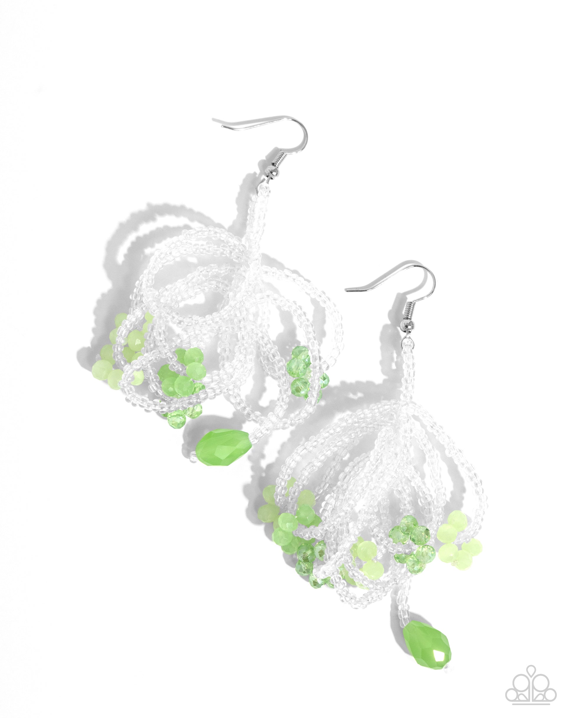Botanical Bundle - green - Paparazzi earrings