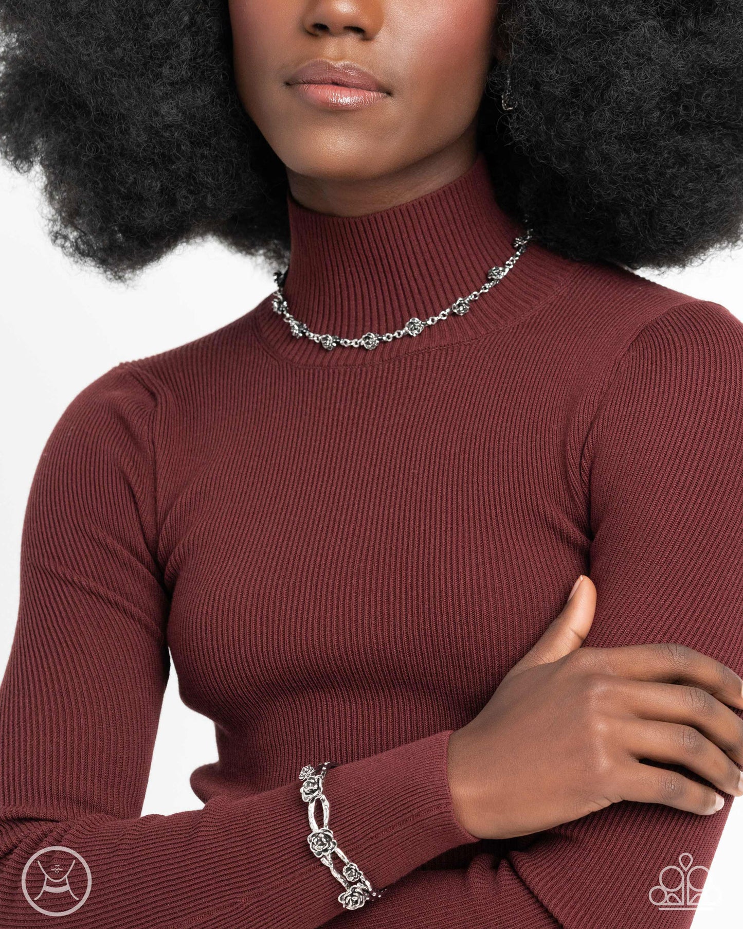 Botanical Blend - silver - Paparazzi bracelet