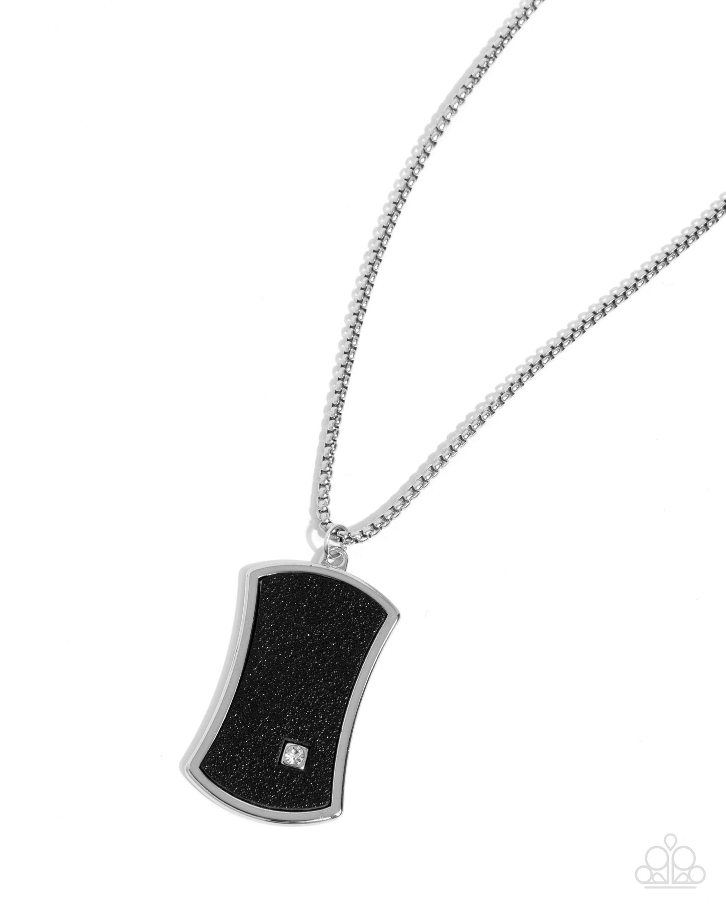 Breathless Borough - black - Paparazzi MENS necklace