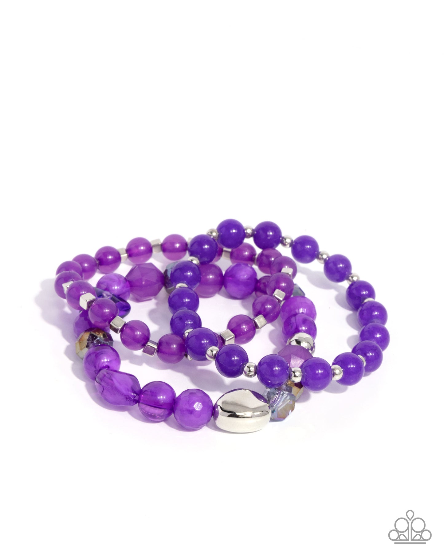 Breathtaking Beat - purple - Paparazzi bracelet