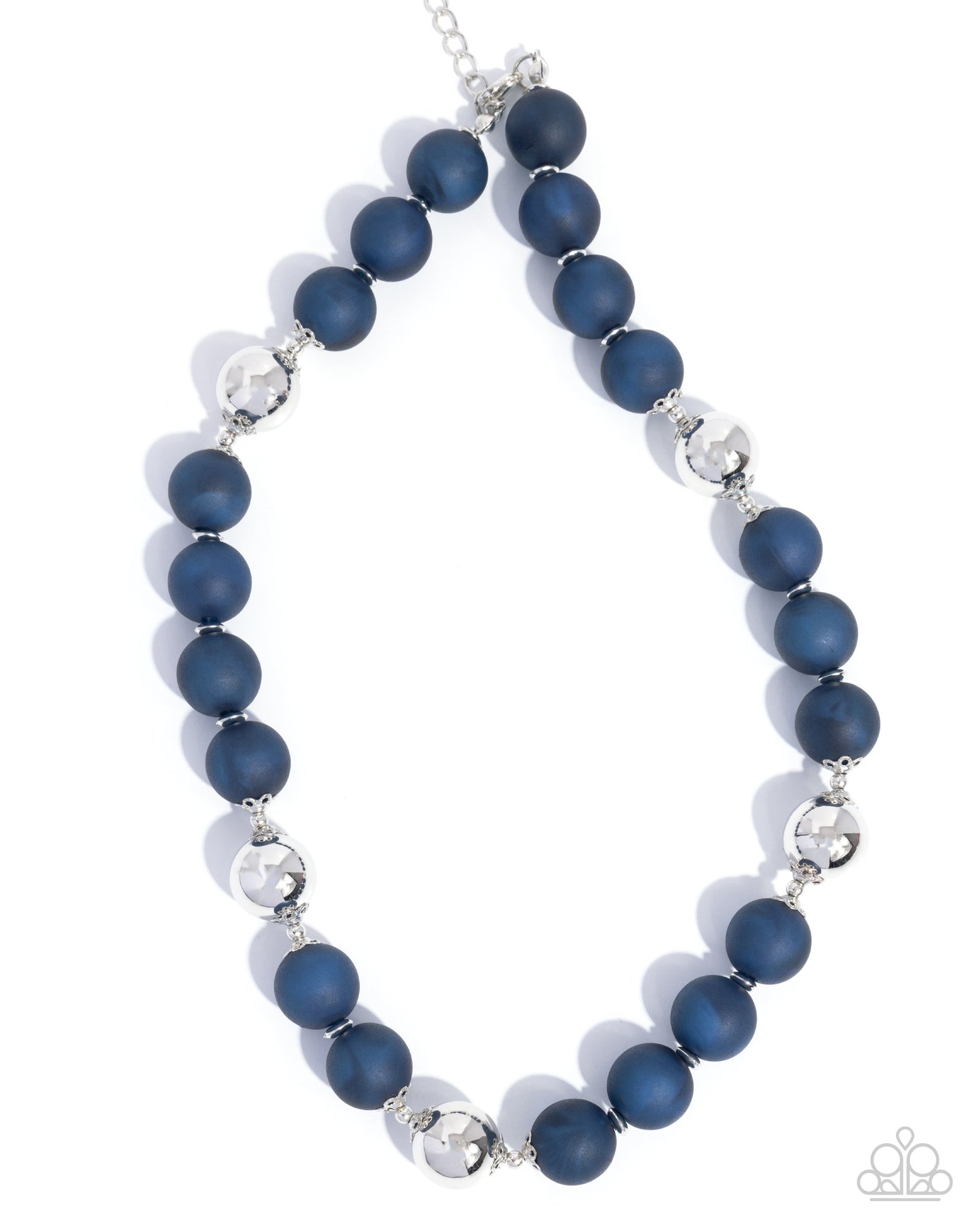 Brilliant Ballroom - blue - Paparazzi necklace