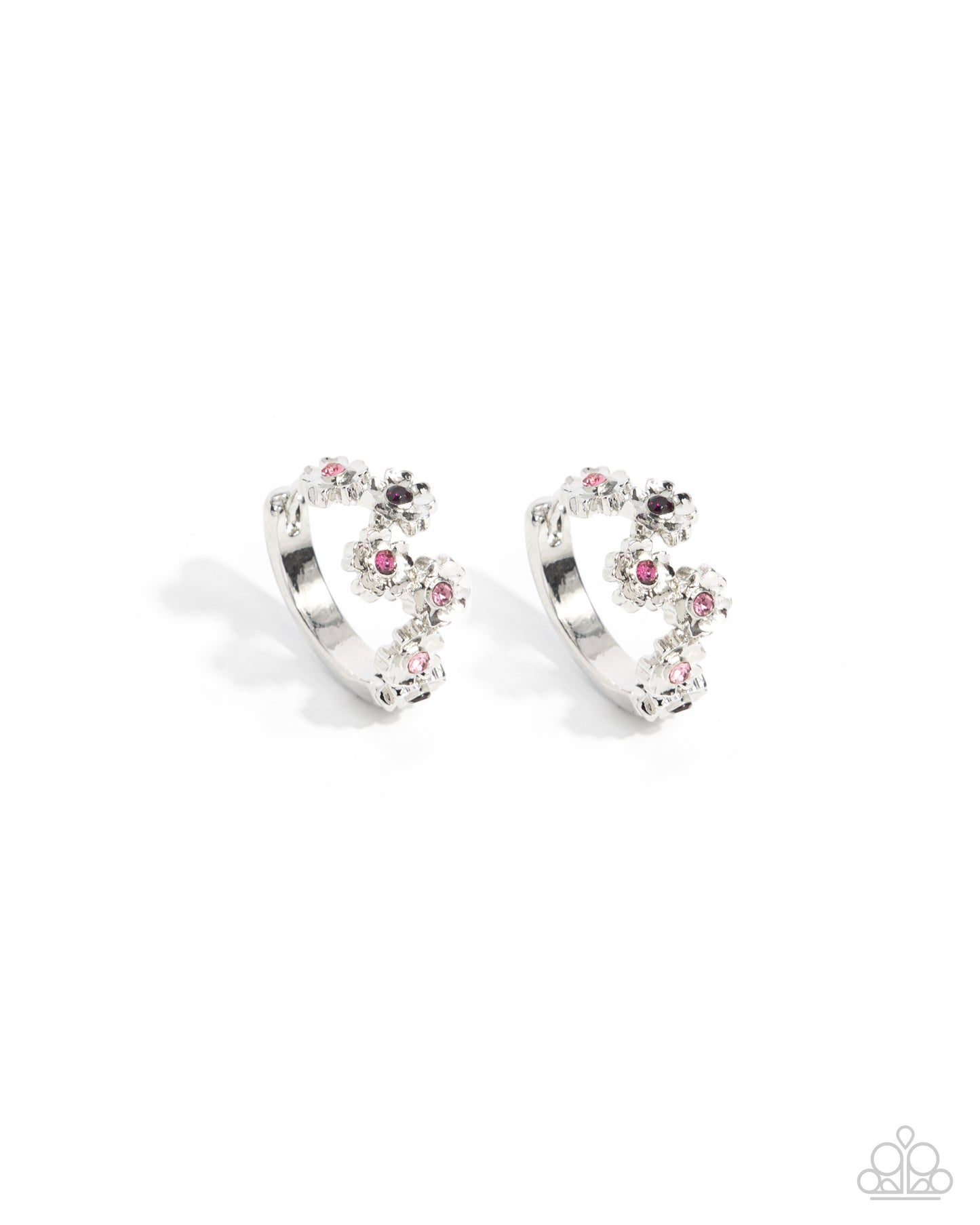 Budding Botanicals - purple - Paparazzi earrings
