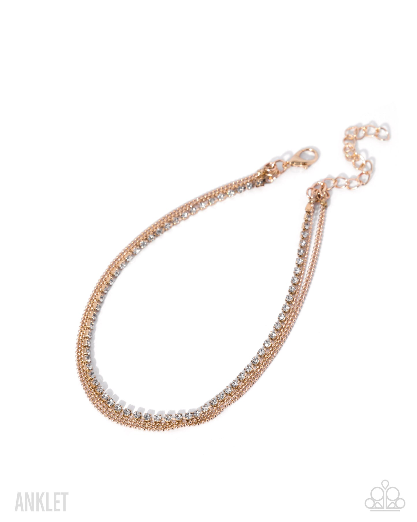 Building My Style - gold - Paparazzi anklet